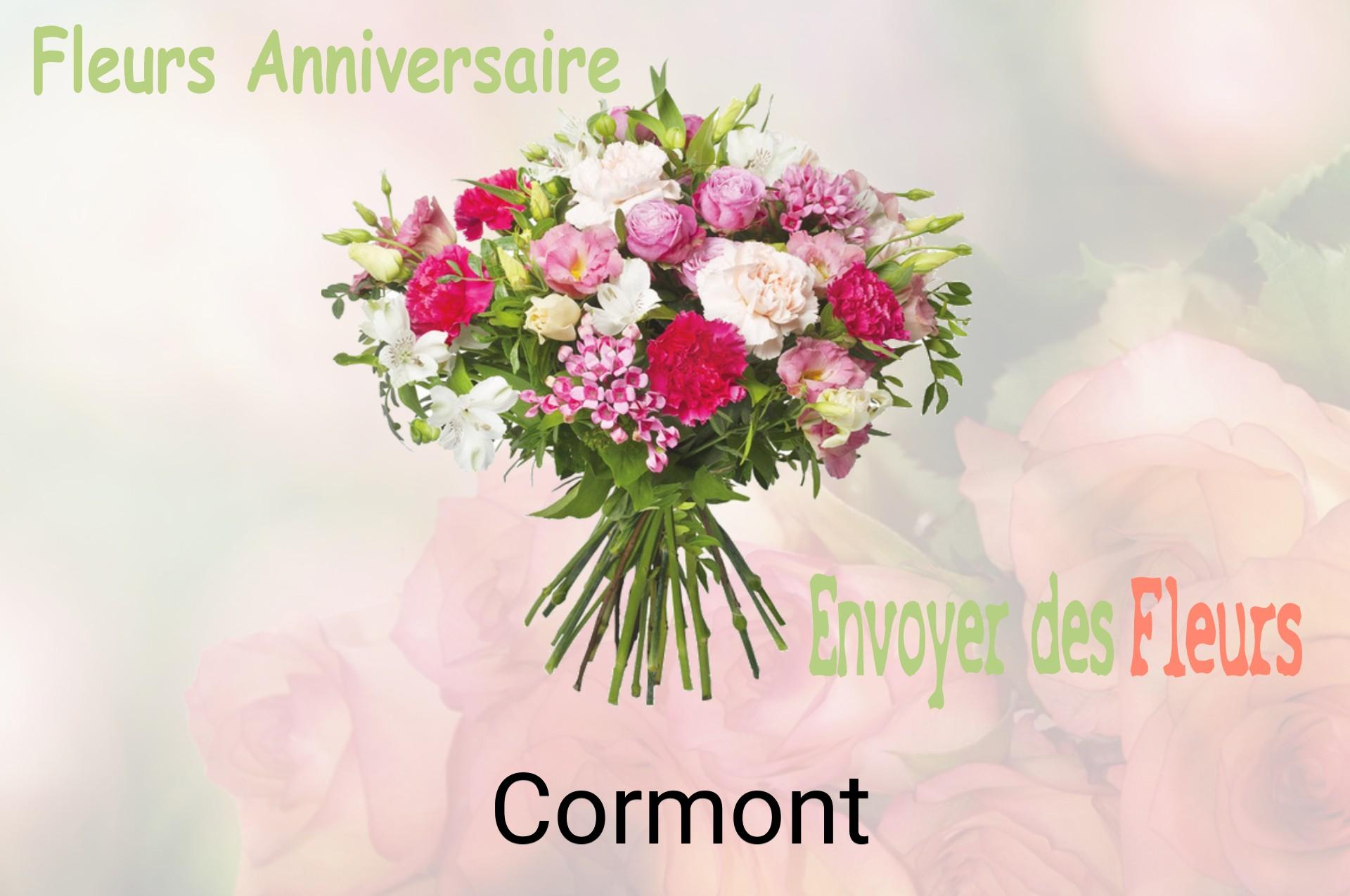 Bouquet de fleurs d’anniversaire livré à Cormont